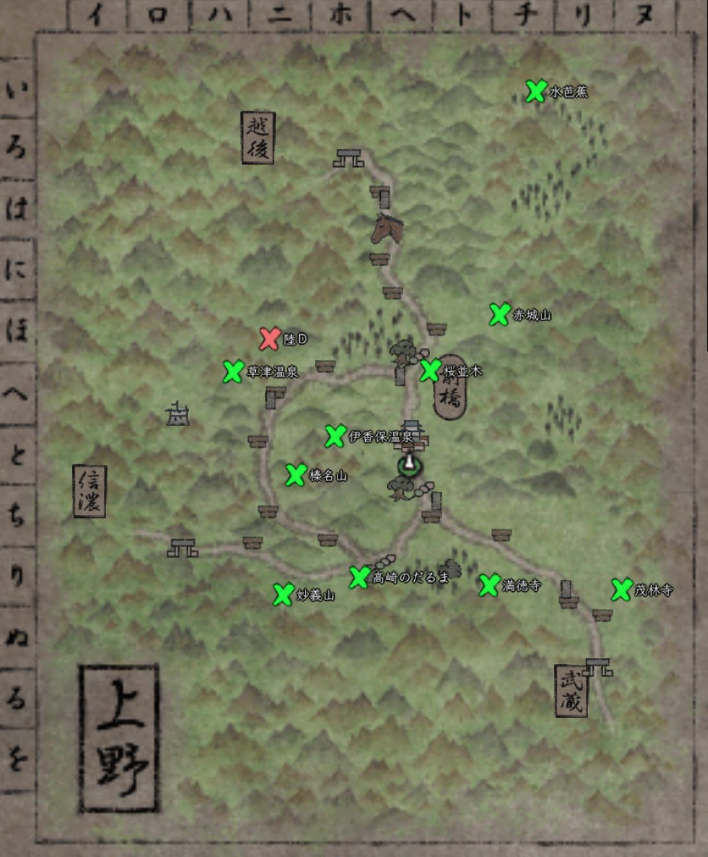 Archive.orgから取得した神宮の上野MAP